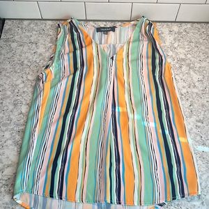 NWOT ModCloth Striped Sleeveless Top • Small